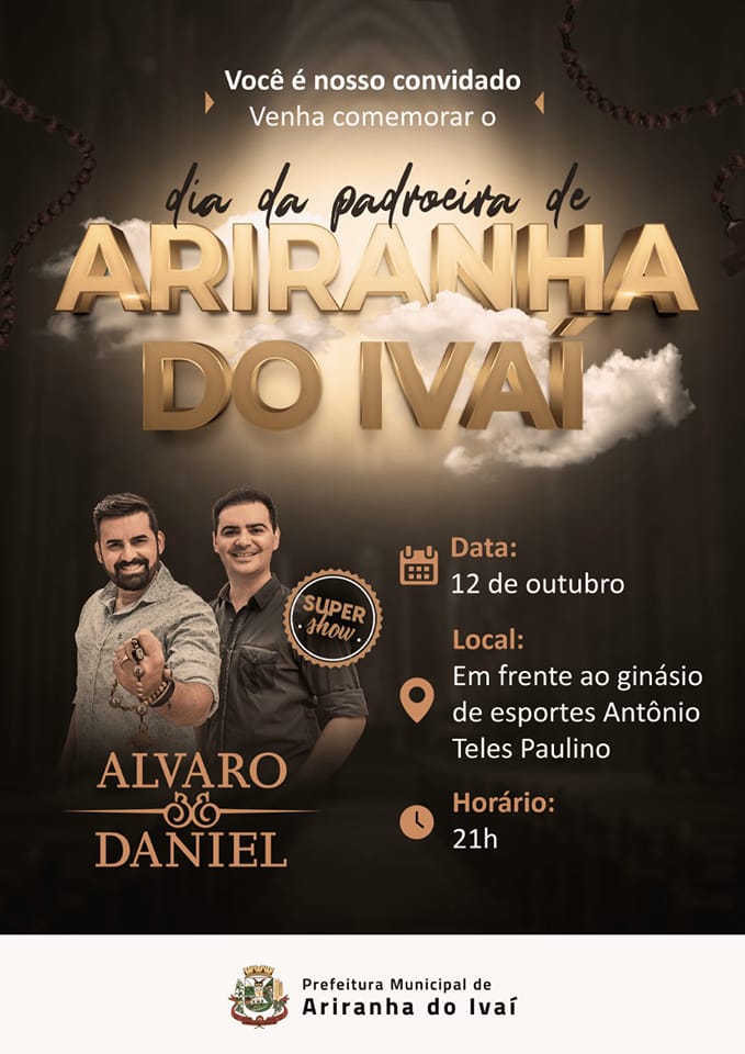 Show com a dupla Alvaro & Daniel