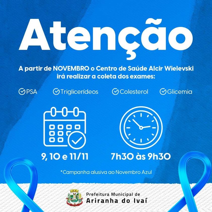 Centro de Saúde Alcir Wielevski prepara campanha Novembro Azul com foco na saúde masculina