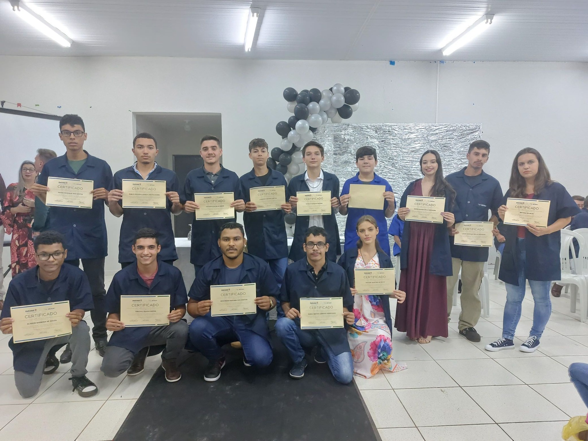 Ariranha do Ivaí celebra formatura de 30 alunos do curso Qualifica Paraná