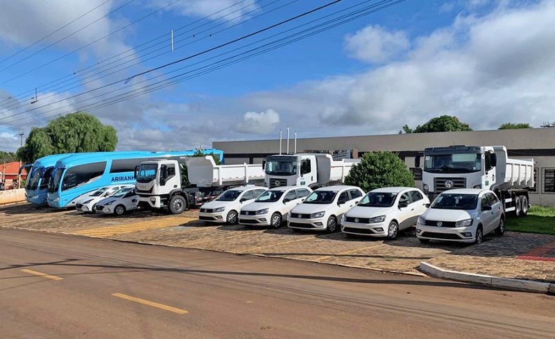 Ariranha do Ivaí investe na frota de veículos